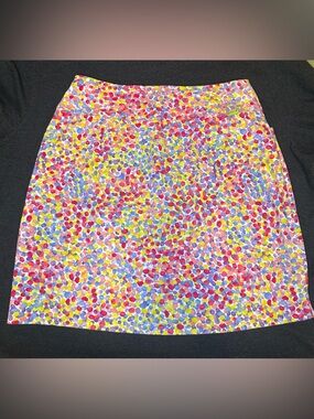 Swing Control Colorful Polka Dot Golf Skort Women’s Size 6 Built-In Shorts